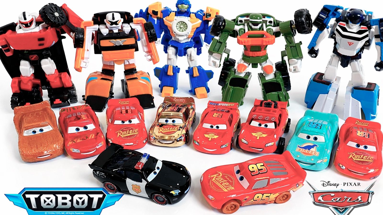 ТОБОТЫ или МАШИНКИ ТАЧКИ Маквин! Мультики про машинки Трансформеры Роботы Тоботы TOBOT смотреть онлайн