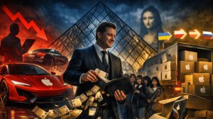 Новый скандал в Лувре, Украина поставляет айфоны России и провал Ferrari