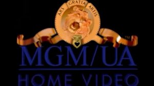 MGM/UA Home Video logo (1993-1998) with CGI Leo and Amazon byline