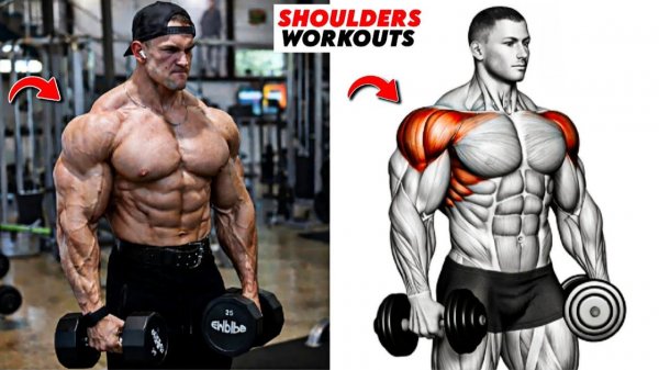 8 Обязательных Упражнений На Плечи Для Достижения Максимального Размера И Ширины 💪