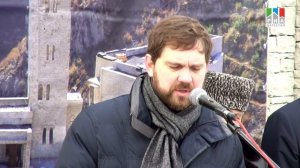 Рамазан Абдулатипов на открытии комплекса «Ахульго» (память о Кавказской войне)