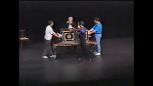 Sawing in half illusion big box 1960 s