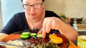 МУКБАНГ/ НА ПЕРЕКУС перед завтраком у меня все вкусно/ Я ИСКЛЮЧИЛА ВСЕ КРУПЫ!