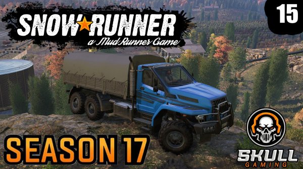 SNOWRUNNER NEW MAP. 17 SEASON ЗУРДАНИЯ. RealLifeMod на руле MOZA+ZShifterPro. STREAM!!! #snowrunner