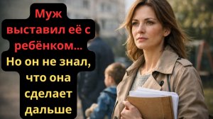 Он выгнал жену ради другой. Через полгода всё перевернулось