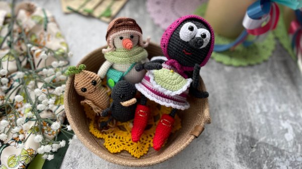 Мини влог одного дня. Готовые работы. Отчет № 5 в Марафоне "Чертова дюжина" #извяжу_13