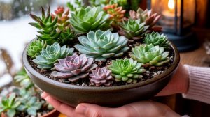 Новые суккуленты. Входящая обработка растений.