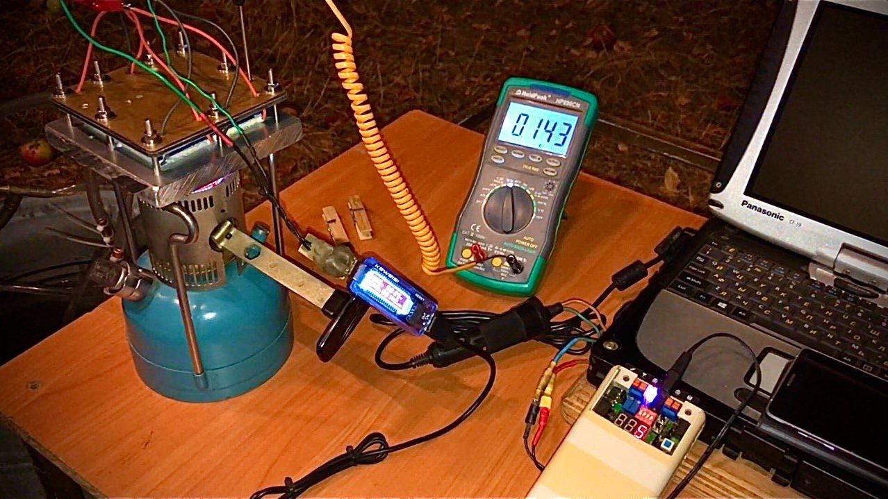 [Natalex] Термогенератор 10 ватт. Часть №5. Зарядка ноутбука… смотреть онлайн