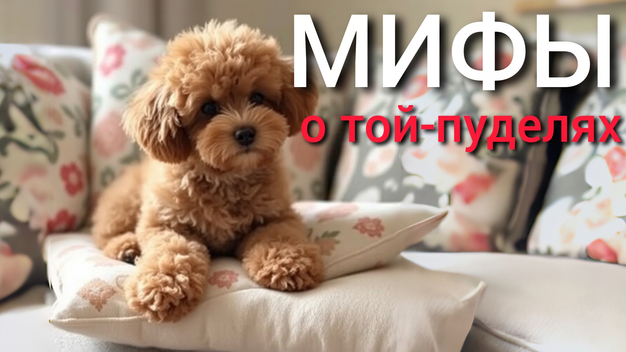 Мифы о той-пуделях / обзор породы той-пудель смотреть онлайн