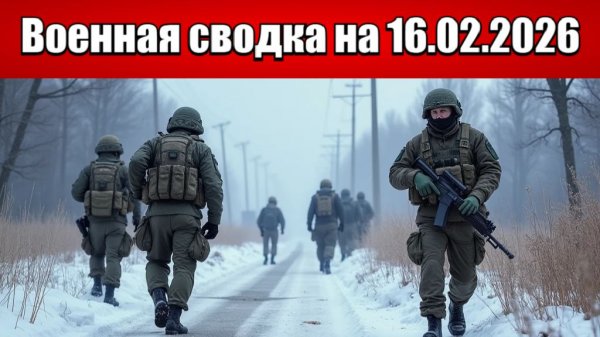 «ВС РФ прорвали линию обороны ВСУ и движутся к Верхней Терсе!»: Военная сводка на 16.02.2026