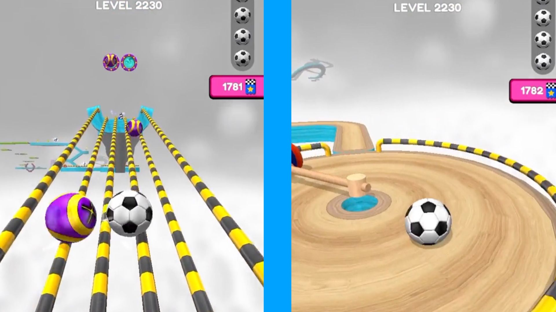 Going Balls  Super Speed Run Gameplay New Update Level 2230