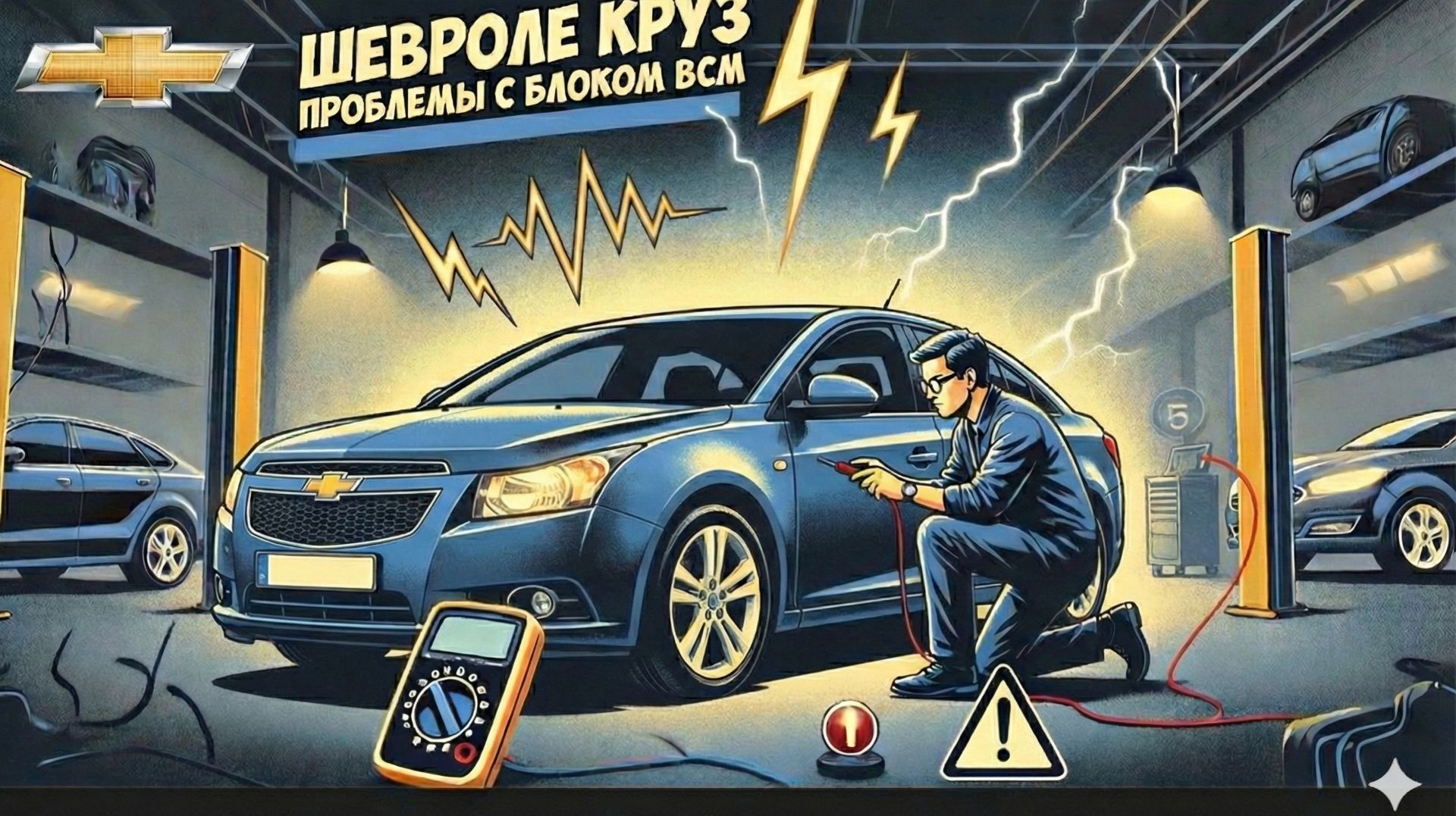 Chevrolet Cruze, глючит всё подряд — прикуриватель, задний дворник, правый стоп или габарит.