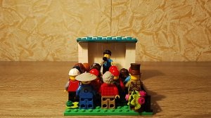 ЛЕГО САМОДЕЛКА УЛИЧНАЯ СЦЕНА