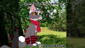 Песня Темной Ночи."Коты Воители. Путь Воина"