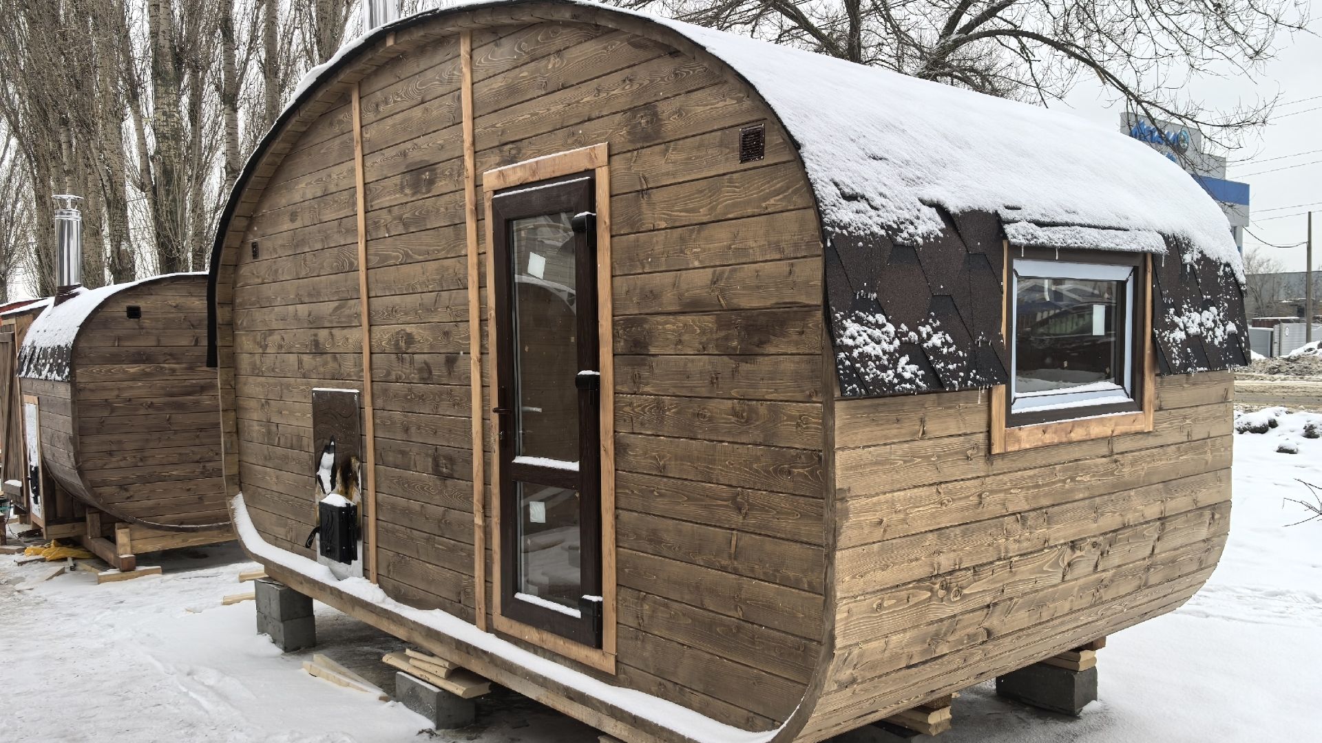 Баня Немо 2.5х6 - производство Govoroff смотреть онлайн