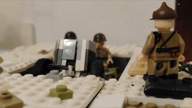 Лего анимация. Битва за Москву Истринский рубеж 1941