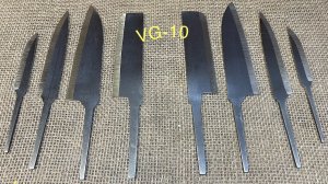 Наборы кухонных ножей в клинках