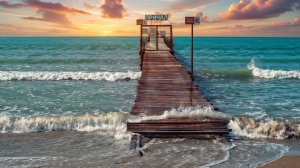 Анапа. Море. Ветер 🌞Центральный пляж 🚀объектив Helios 44M-4 🌞15 февраля 2026 года