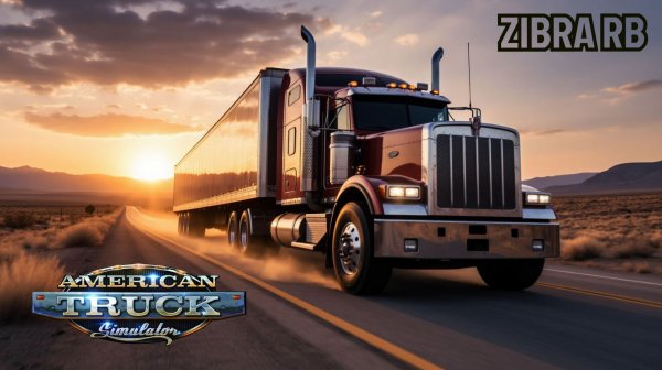 НОЧНОЙ РЕЙС В AMERICAN TRUCK SIMULATOR