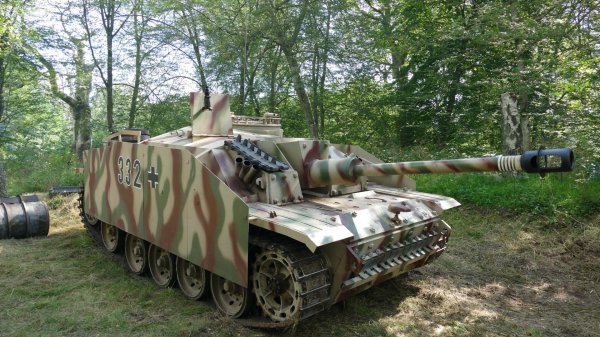 Реплика немецкой САУ StuG 40 Ausf.G, шоу Mölleröd-2015