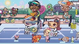 Секреты тенниса и баскетбольной площадки в avatar world