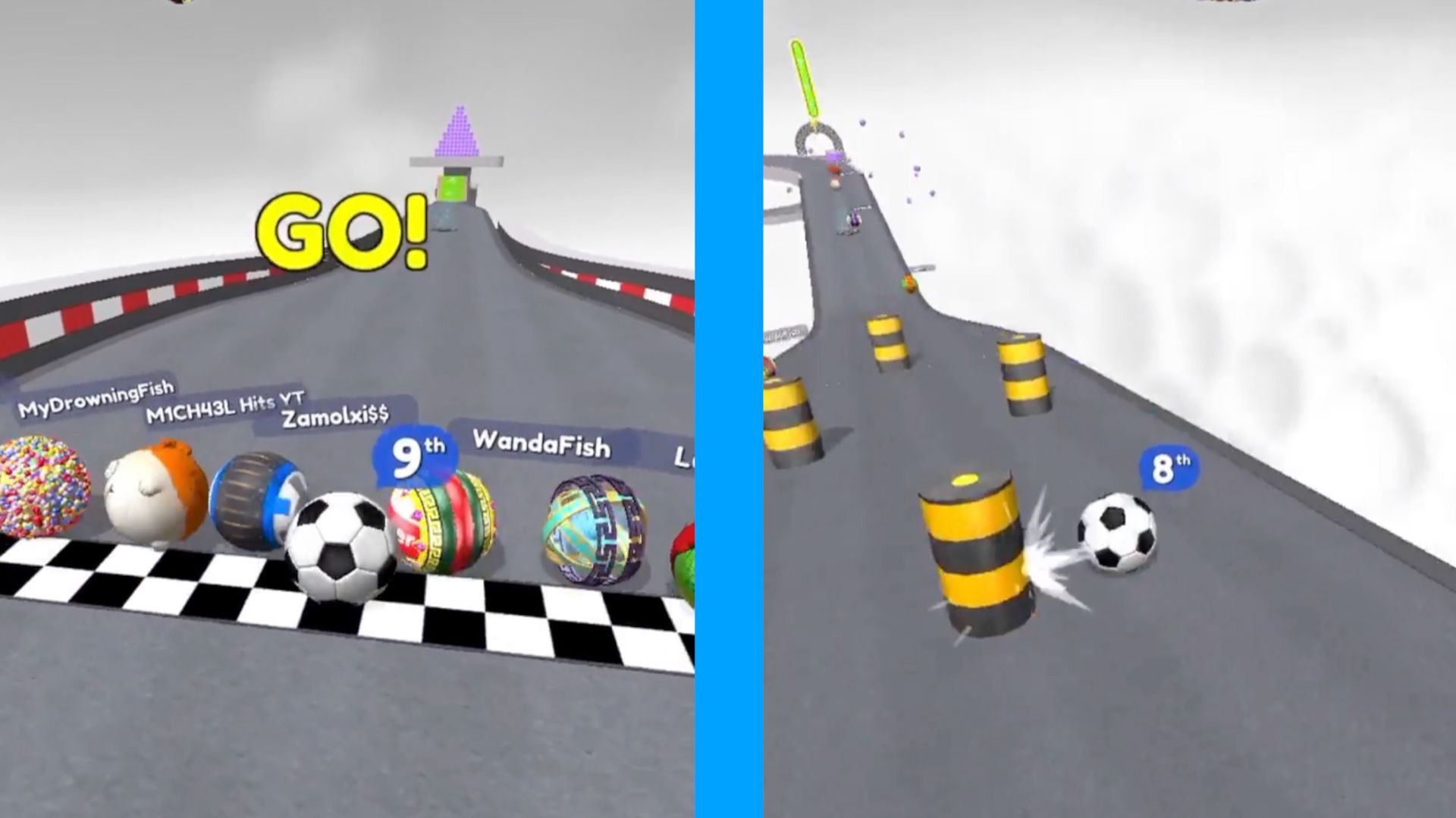 Going Balls  Super Speed Run Gameplay New Update Level 2230 Race 2