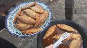 КАК ВКУСНО ПОЖАРИТЬ  РЫБУ.