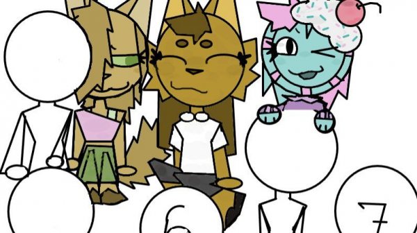 Опа,что за комбо? ( 3 сразу нарисовала :3 )