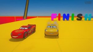 Молния маквин и его друзья проходят испытание зомби монстры волшебство смотри детский мультик тачка