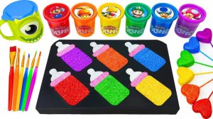 ИГРАЕМ В СЛАЙМЫ ЗАЛИВАЕМ ЦВЕТНЫЕ БУТЫЛОЧКИ АСМР ВИДЕО ДЛЯ ДЕТЕЙ ДЕТСКИЙ КАНАЛ ИГРАЛКИ-ЗАЛИПАЛКИ