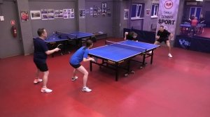 отбор Виноградов/Шарый (1082) - Мухин/Кузнецова (690) 08.02 Парный МИКСТ настольный теннис