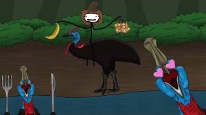 "Казуар или бойтесь эту птицу!" - Академия Сэма О'Неллы (от Брокколи)