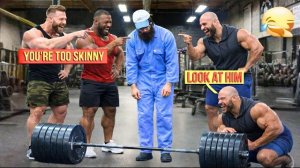 Когда Анатолий решает поставить в неловкое положение мускулистого гиганта