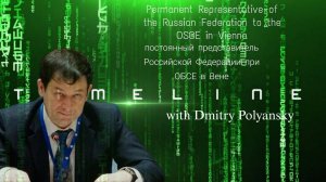 timeline of an interview with Dmitry Polyansky