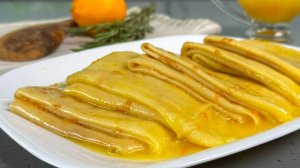 Французские блины "Креп Сюзетт" , звучит как в ресторане, но  повторить проще простого! ВКУСНЫЕ!