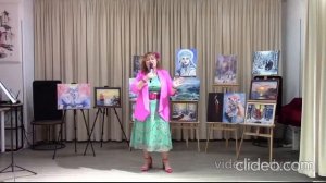 Спускается над озером закат- Светлана Мелëхина