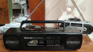 редкая стереофоническая магнитола Сатурн 233с1 после профилактики