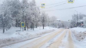 15.02.2026 Утро после снежного циклона в городе Вязники. Владимирская область