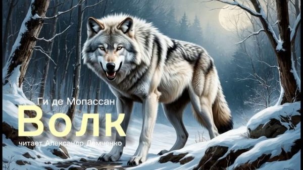 "Волк" - Ги де Мопассан. Аудиокнига | Чтилум. Александр Демченко