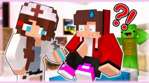 Джей Джей болен и нуждается в помощи?! Майнкрафт Мультик