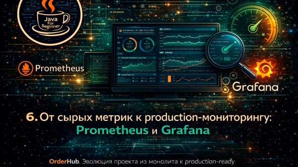 6. От сырых метрик к production-мониторингу: Prometheus и Grafana