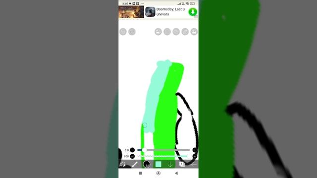 Как я рисую Кинито пета.