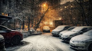 Ночная прогулка под снегом на Культуре (Март 2025)