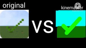 YES!(REVERSE NO!) original vs Kinemaster ver.