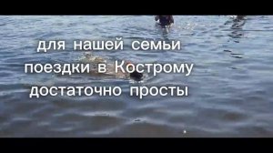 Кострома.Отдых на городском пляже.