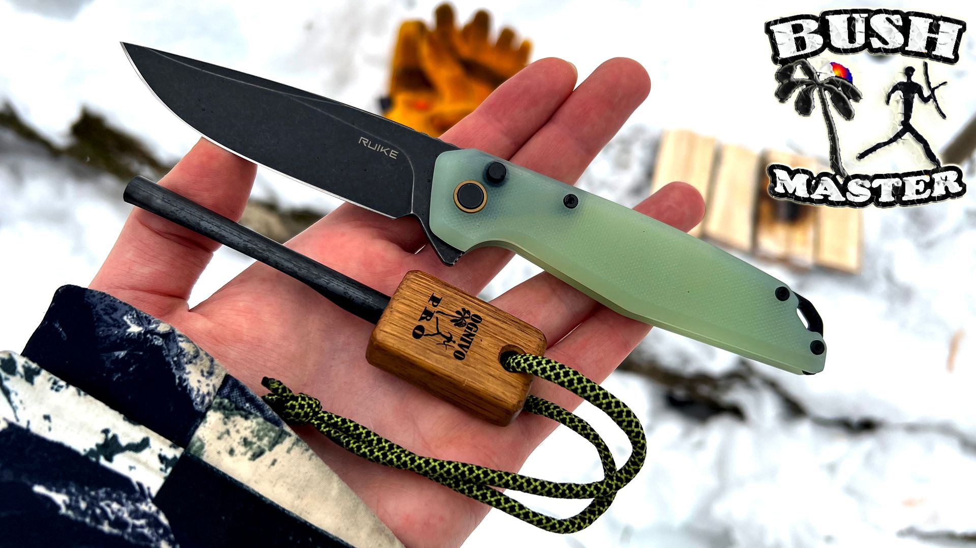 Нож Ruike P873-C. Лесной тест. Ножи для леса смотреть онлайн