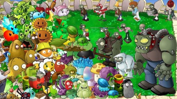 Зомби против растений Plants vs. Zombies