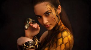 Заклинательница змей.Диана Анкудинова.