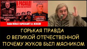 ✅ Н.Левашов. Горькая правда о Великой Отечественной Войне. Почему жуков был мясником