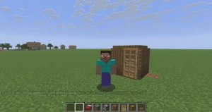 Построил дом 2Х2 в Minecraft